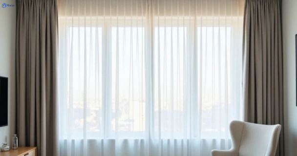 Restored vibrant drapes in bellmere QLD after Matty Curtain Cleaning
